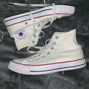 White High Top Converse